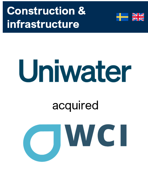 Uniwater acquired WCI